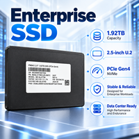 Pour Samsung MZQL21T9HCJR 00B7C PM9A3 1,92 To 2,5 pouces SFF U.2 NVMe PCIe 4.0 SSD d'entreprise à échange à chaud