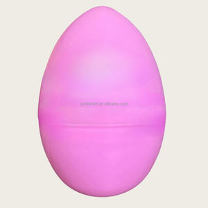 14 ''personalizado FIESTA DE Pascua Jumbo <span class=keywords><strong>huevos</strong></span> brillantes gigante plástico Pascua DIY peludo gran sorpresa huevo vacío para favores de Fiesta de Primavera - Product Image 3
