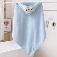 Serviette à capuche en microfibre pour chien et bébé, motif animaux (éléphant, koala) avec trou pour la queue, ensemble éléphant