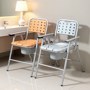 Collapsible <b>Bathroom</b> <b>Stool</b> & Shower Seat Foldable Shower Seat Chair Wall Mounted Folding Bath Seat with Leg - Product Image 1