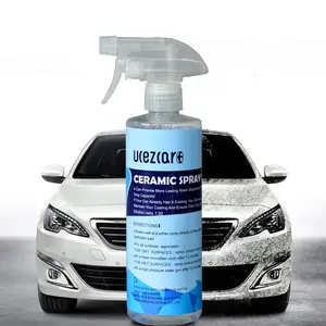 Ucezcar + 500Ml Auto Keramische Coating Spray Nano Polish Wax Nano Hydrofobe Coating Waterdichte Hoogglans Glans Detaillering Vloeistof