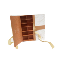 Boîte Calendrier de l'Avent Rigide Personnalisable pour Chocolats, Sushi, Bijoux – Vide, Vente en Gros, Luxe, Fermeture Magnétique, Gaufrage Mat