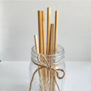 Paja de caña natural reutilizable 100% original, ecológica, de 10 cm, 8-10 mm, personalizable - Product Image 2