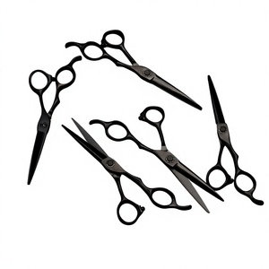 Tijeras de Peluquería Profesionales de Acero Inoxidable con Dientes Planos, Resistentes al Calor, para Desbastar el Cabello, para Zurdos, Venta al Por Mayor - Product Image 1