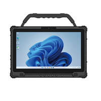 Tablette PC industrielle robuste de 14 pouces Intel I5 / I7 Windows 11 Pro 1000 Nits Double batterie GPS 5G MIL-STD-810H