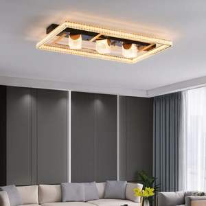 New Style Creative Rectangle Shape <b>Ceiling</b> <b>Lights</b> Living Room Smart <b>Square</b> Crystal <b>Led</b> <b>Ceiling</b> <b>Light</b> - Product Image 5