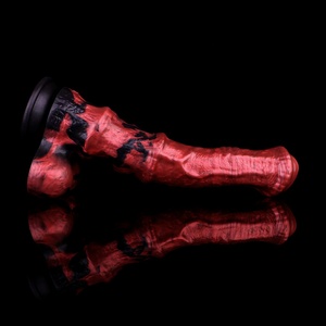 Fantasy Sex Toy Horse Knot <b>Dildo</b> Long Tentacle & Suction Cup Liquid Silicone Soft Monster Alien Animal Anal <b>Dildo</b> - Product Image 3