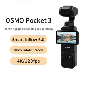 Cámara de Vlogging Usada para <span class=keywords><strong>DJI</strong></span> Osmo Pocket 3, CMOS de 1 Pulgada, Video 4K a 120 fps, Seguimiento de Rostros y Objetos <span class=keywords><strong>2</strong></span>, Pantalla Táctil Giratoria, Videocámara Pequeña - Product Image 1