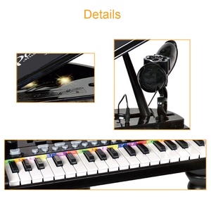 Đồ Chơi Nhạc Cụ Đàn Piano 37 Phím Đồ Chơi Âm Nhạc Đa Năng Cho Trẻ Em Bàn Phím Cơ Quan Điện Tử Có Micrô Và Kết Nối Điện Thoại - Product Image 4