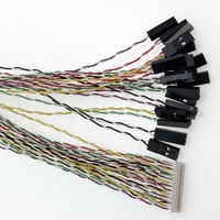 كابل إلكتروني عالمي RY HRS DF20A-40DS-1C DF20 بخطوة 1.0 مم من 40P إلى 2P دوبونت 2.54 مم لشاشات LCD و LVDS و EDP