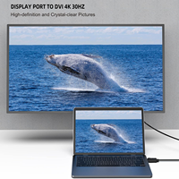 Câble DVI mâle-mâle de 1 m, 1,8 m, 3 m, adaptateur de connexion DP vers DVI, 1080p 3D pour HDTV, PC, projecteur