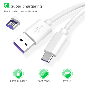 Câble USB Type C 50cm 1M 2M Câble de charge pour <span class=keywords><strong>Huawei</strong></span> P40 <span class=keywords><strong>P30</strong></span> pour Samsung S20 S10 S9 pour Xiaomi Note 8 8T <span class=keywords><strong>Pro</strong></span> Ordinateur Écouteur - Product Image 2