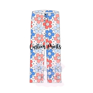 Pantaloni <span class=keywords><strong>pigiama</strong></span> da donna in cotone di bambù stampati su misura dalla fabbrica di Pankai con stampe personalizzate pantaloni da salotto morbidi <span class=keywords><strong>pigiama</strong></span> - Product Image 4