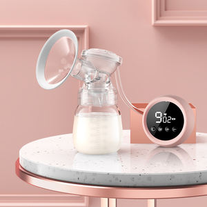 Puissant tire-<span class=keywords><strong>lait</strong></span> <span class=keywords><strong>en</strong></span> silicone sans BPA pompe d'alimentation électrique avec biberon de <span class=keywords><strong>lait</strong></span> bébé accessoires d'allaitement pour les mariages - Product Image 3