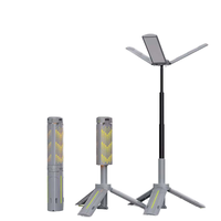 Système d'éclairage de chantier LED portable et mobile, trépied télescopique, lampe de travail, projecteur pliable industriel, d'urgence et de sécurité