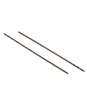 HSS Straight Shank Deep Hole <b>Drill</b> 12" Depth 18" Length Aircraft Extension with Enhanced Chip Evacuation - Product Image 3