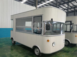 <span class=keywords><strong>Promotion</strong></span> Camion à crème glacée électrique personnalisé, chariot de restauration rapide mobile, chariot de restauration approuvé CE, kiosque de cuisine de rue - Product Image 2