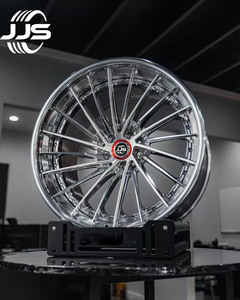 JJSEES CUSTOM Jantes de voiture en argent forgé 5x112 5x114.3 5x120 18 19 20 21 22 26 24 pouces pour Audi A4 B7 <span class=keywords><strong>BMW</strong></span> - Product Image 1