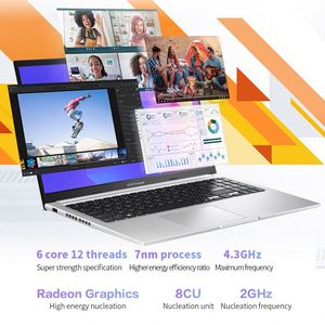 A-SUS Fearless 15แล็ปท็อปใหม่บางเฉียบ16GB 512GB แล็ปท็อปสำหรับเล่นเกมธุรกิจขนาด15.6นิ้ว - Product Image 3