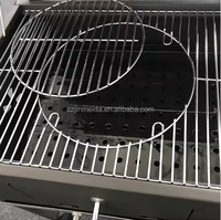 Fournitures de jardin Extérieur Viande bbq charbon de bois Chariot Fumoir Barbecue Grill pour patio
