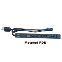 PDU en rack en aluminium Orient à bon prix, 220V-250V, 7,5KW, 30A, C13, 8 prises horizontales, unité de distribution d'alimentation 1U, prise USA L6-30P