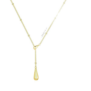 สร้อยคอแฟชั่น จี้แฟชั่น สร้อยคอจี้สวยงาม ชุบทอง 14K สำหรับผู้หญิง สร้อยคอโซ่สแตนเลสอย่างดี - Product Image 2