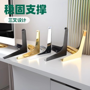 Xinjunye Furniture <b>Leg</b> Three Pronged Gold Black 0003 Cabinet <b>Sofa</b> Support Home Furnishing Hardware - Product Image 2