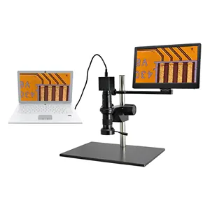 FM750HD 35-250X HD And USB Monocular Video Microscope