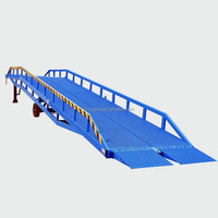 Nouvelles tables élévatrices hydrauliques de haute puissance pour les industries agricoles Pont d'embarquement mobile personnalisable de 12 tonnes avec haute sécurité