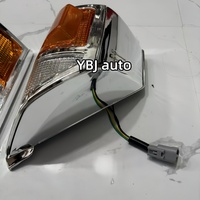 Accessoires automobiles YBJ, lampe d'avertissement, feu avant de coin pour Land Cruiser 70 79 FJ79 75 70, remplacement du feu latéral chromé LC75