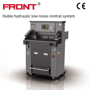 חזית A2 h670tv7 הידראולי מיקרו מחשב בקרת חותך נייר 80 מ מ "מ מגן עובי אינפרא אדום + מנעול סכין - Product Image 3