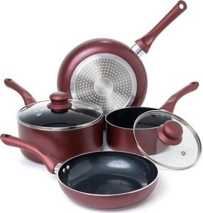 Fashion Detachable Handle Pot Cooking Nonstick Cookware <b>Sets</b> - Product Image 1