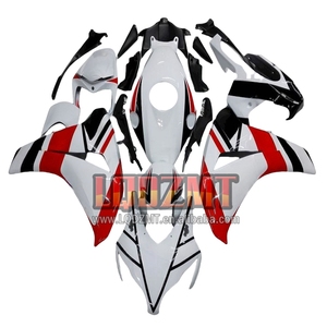 ตัวถังฉีดสำหรับฮอนด้า <span class=keywords><strong>CBR</strong></span> 1000 CBR1000 RR CC <span class=keywords><strong>1000RR</strong></span> <span class=keywords><strong>08</strong></span> 09สีแดงขาว10 11 111LQ.26 CBR1000RR 2008 2009 2010 2011แฟริ่ง - Product Image 1