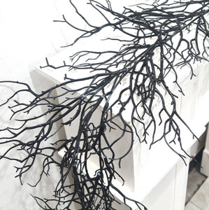 Branches séchées noires d'Halloween Vignes Plantes artificielles Branches d'arbres Décoration de plafond d'intérieur Branches sèches d'arbres artificiels - Product Image 3