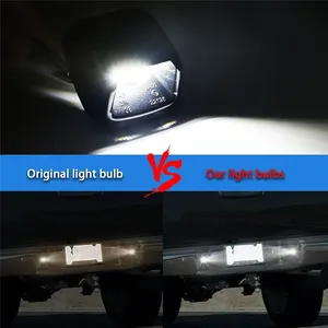 Juego de 2 Luces LED para Placa de Matrícula, Repuesto para Nissan Frontier, Titan, Armada, Xterra, Suzuki Equator - Product Image 6
