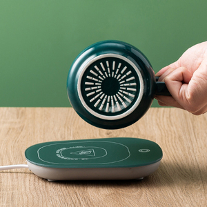 Mới di động thân thiện với môi cốc điện nóng cấp thực phẩm Cốc gốm kiểm soát nhiệt độ thông minh Mug tĩnh nhiệt ấm Bộ quà tặng - Product Image 6