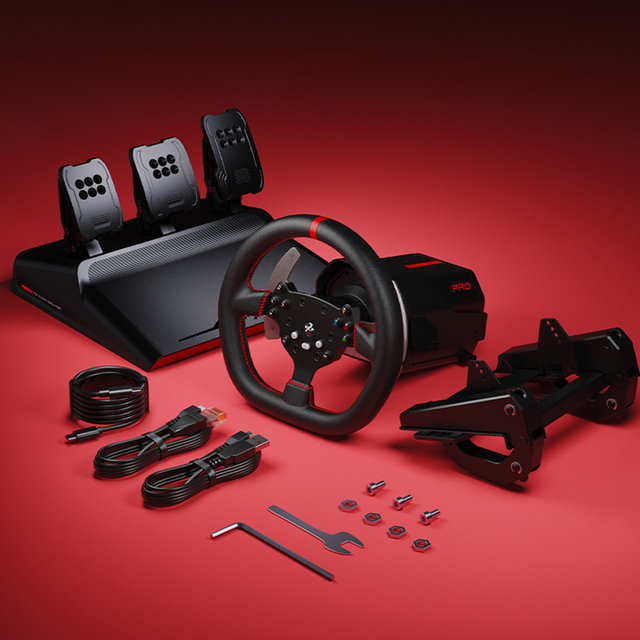 New PXN V10 Pro Universal Direct Drive Racing Gaming Simulator Steering Wheel for PC/P4/Xbox Games