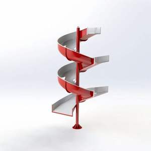 Luhui Hoogdragende Anti-Magnetische Logistiek Hellende Sorteerapparatuur Drievoudige Ingang Hoge Glijbaan Vijzel Transportband - Product Image 3