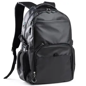 Sac à dos en cuir personnalisé pour ordinateur portable, sacoche pour hommes d'affaires, pour collège