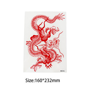 Großhandel Chinesischer Drachen Temporärer Tattoo-Aufkleber Wasserdicht Selbstklebend für Männer und Frauen Körper Arm Bein Malerei Erotik-Aufkleber - Product Image 2