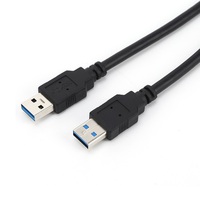 Cable de Extensión USB 3.0 de Doble Puerto, Macho a Hembra, 1M, 5Gbps, Alta Velocidad de Sincronización de Datos, Carga Rápida