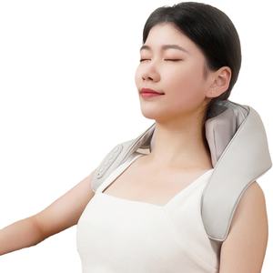 Massaggiatore Elettrico NINGDECRIUS 4D per Collo e Schiena con Impastamento Shiatsu, Riscaldamento, Vibrazione e Controllo del Tempo per Uso Corporeo - Product Image 1