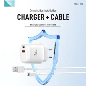 Chargeurs rapides <span class=keywords><strong>JOKO</strong></span> 2024 Nouveautés Adaptateurs de charge rapide Type-C 20W & USB 18W Chargeurs muraux à haute vitesse pour téléphone - Product Image 6
