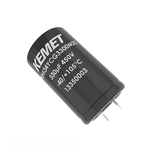 ตัวแทนจำหน่ายอย่างเป็นทางการ ตัวเก็บประจุแบบ Through Hole 680 uF PEH534RBF3680M2 CAP ALUM SNAP-IN HIGH RIPPLE - Product Image 1