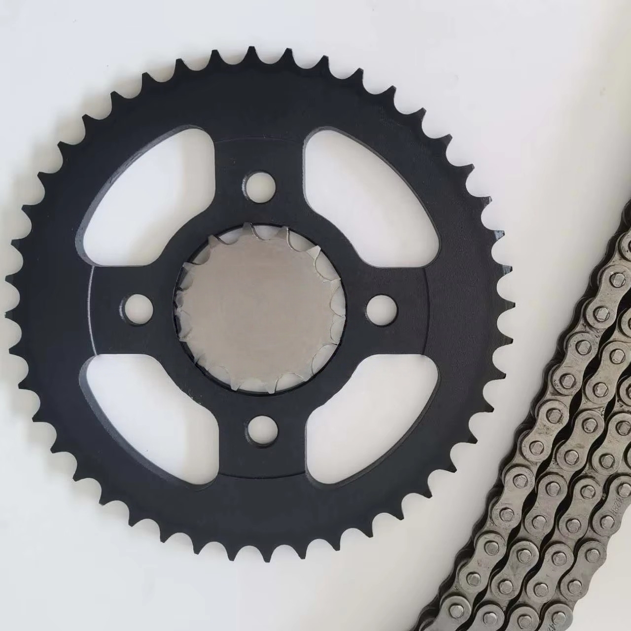 TVS Motorcycle Sprocket and Chain Kit Durable Performance