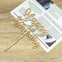 Meistverkaufter Hochwertiger Muttertags-Kuchenaufsatz aus Bambus mit 'Ich Liebe Dich Mama' Aufschrift, Mehrschichtige Papier-Cupcake-Dekoration