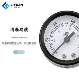 Manómetro Digital LiYuan Y40/50 con Rosca de 1/8, Material de Aleación para Uso Industrial - Product Image 2