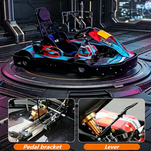 Kart à essence Apex GT S4-200cc pour adultes, kart de course professionnel 6,5 CV à vendre, karts de divertissement à louer pour usage commercial - Product Image 4