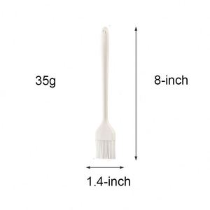 ชุดอุปกรณ์ครัวซิลิโคนสีขาว 4 ชิ้น พร้อมตะหลิว แปรงตีไข่ และที่คีบ - Product Image 2