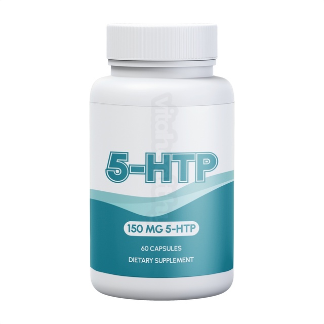 OEM/ODM Private Label 5-HTP Capusles 150MG 5-HTP to Improve Mood & Sleep Vegan Capsules Regulate Appetite Control